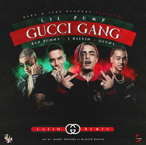 gucci gang lyrics in spanish|gucci gang songs.